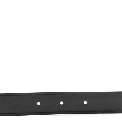 Hermes Epsom Swift 24mm My H Belt 90 36 Black Etoupe 3 of 7
