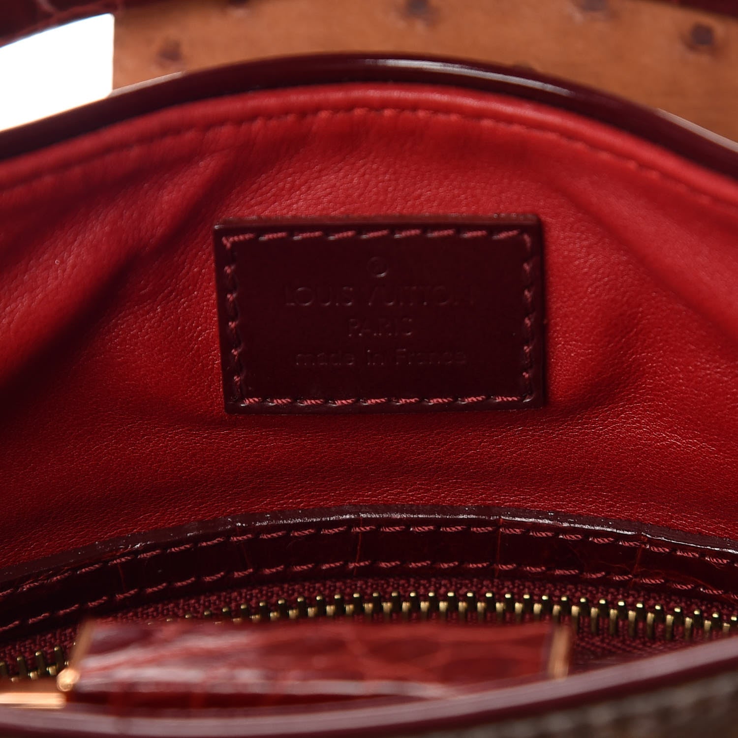 Louis Vuitton Monogram Mirage Griet Exotic Bordeaux 7 of 10