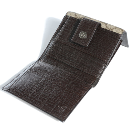 Gucci Coated Canvas Monogram Compact Wallet 4 of 9
