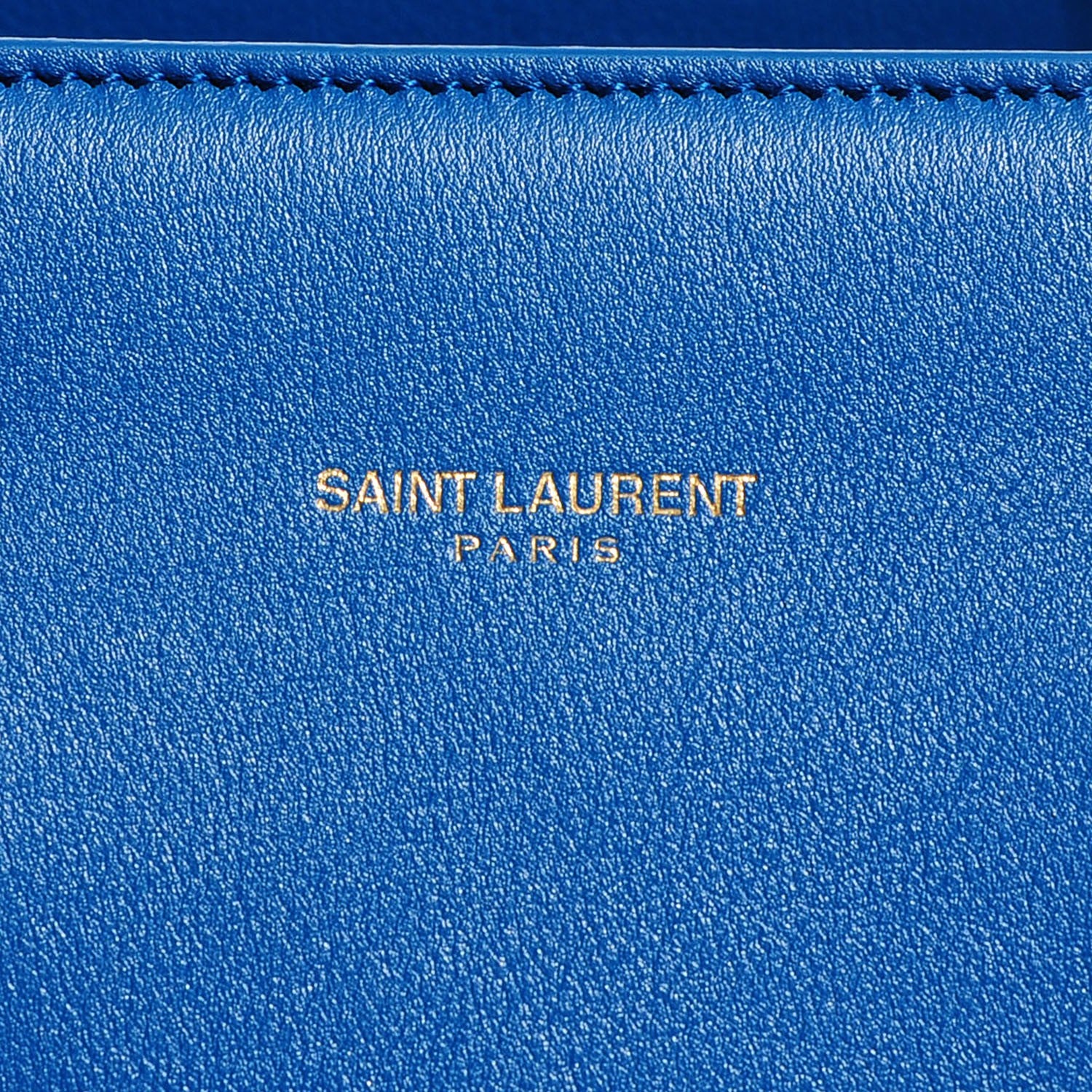 Saint Laurent Calfskin Small Sac De Jour Indigo 7 of 9