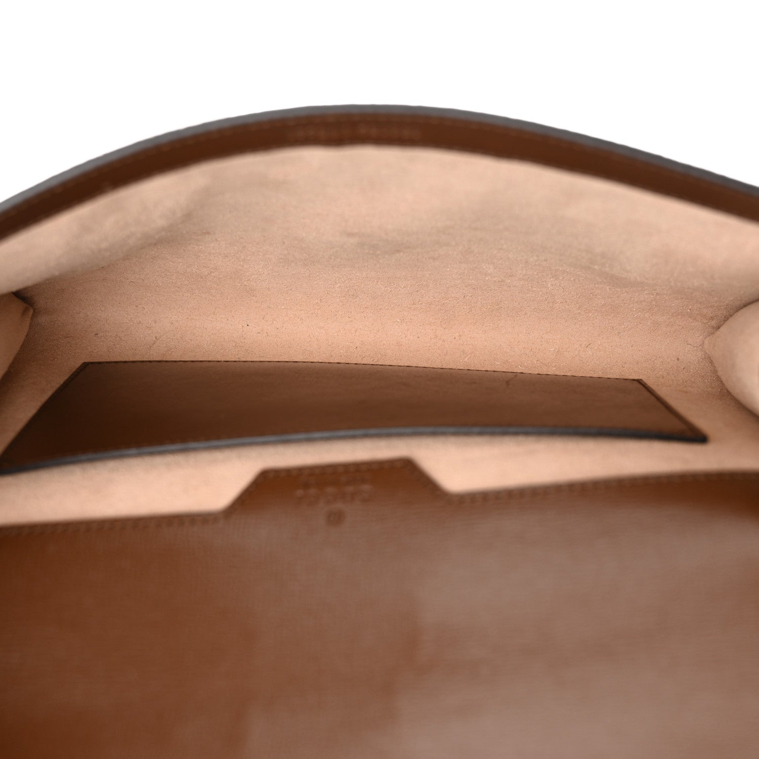 Gucci GG Supreme Monogram Azalea Calfskin Web Small Horsebit 1955 Crossbody Bag Beige Ebony Brown Sugar 5 of 10
