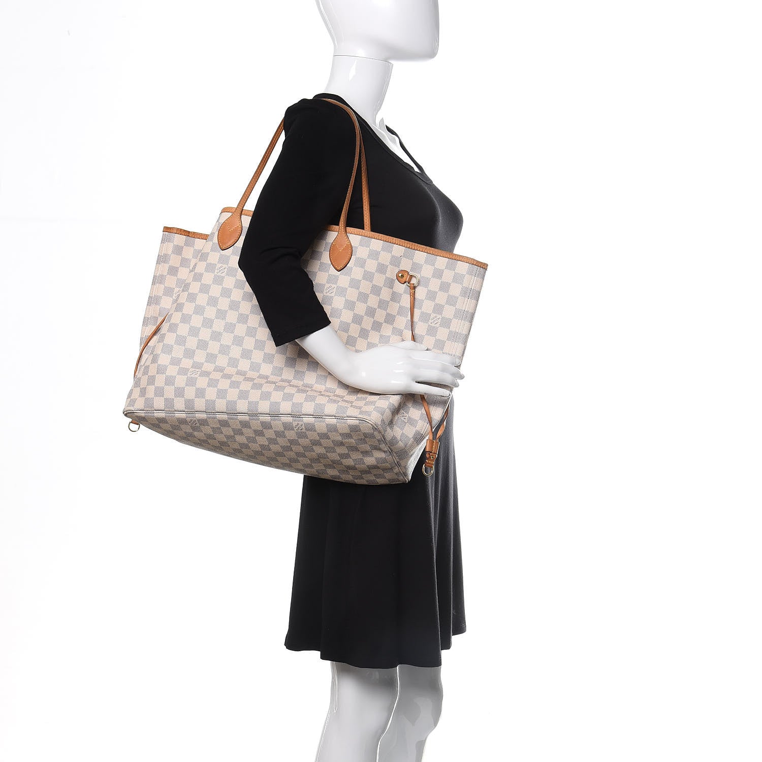 Louis Vuitton Damier Azur Neverfull GM 2 of 10