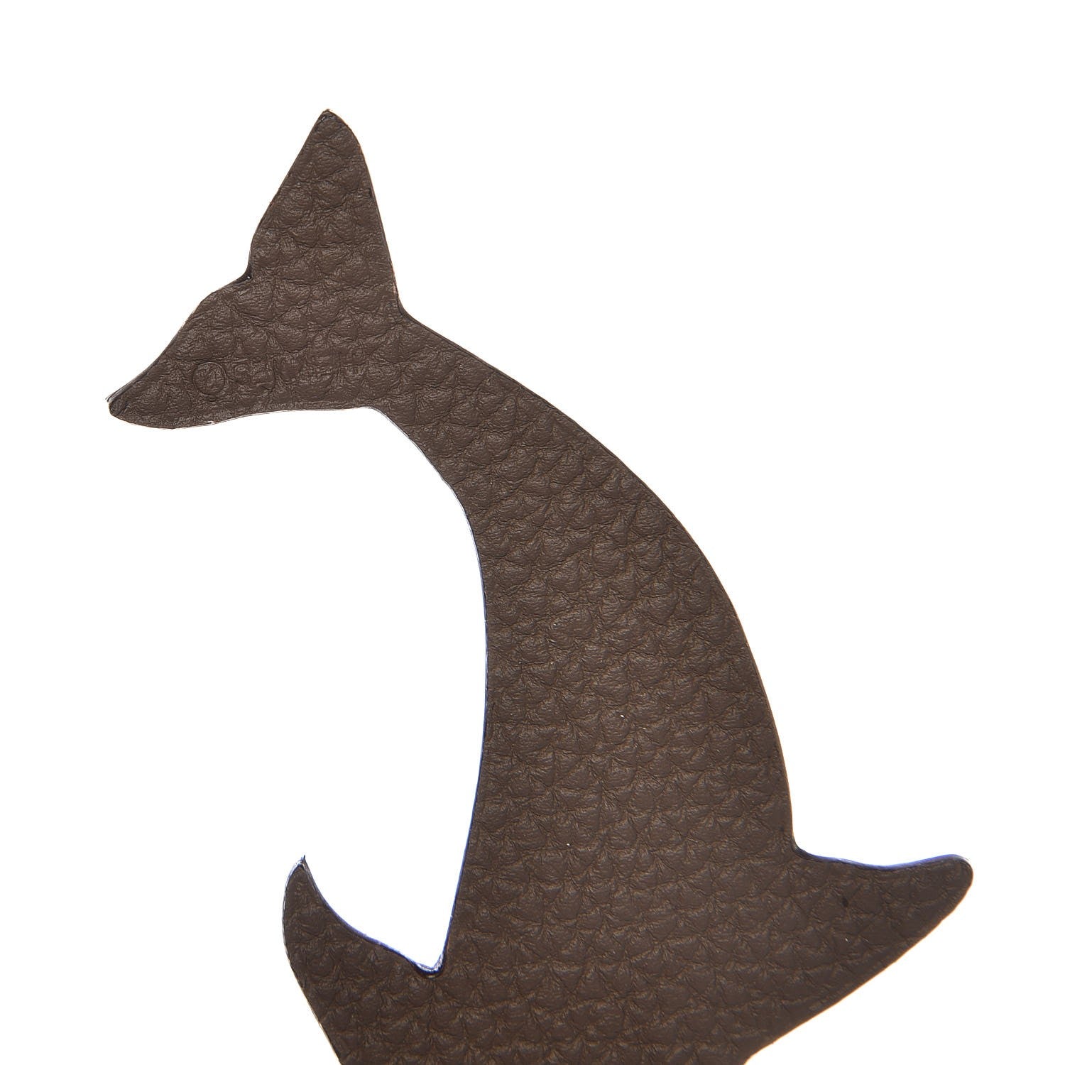 Hermes Grain d'H Togo Petit H Dolphin Bag Charm 3 of 3