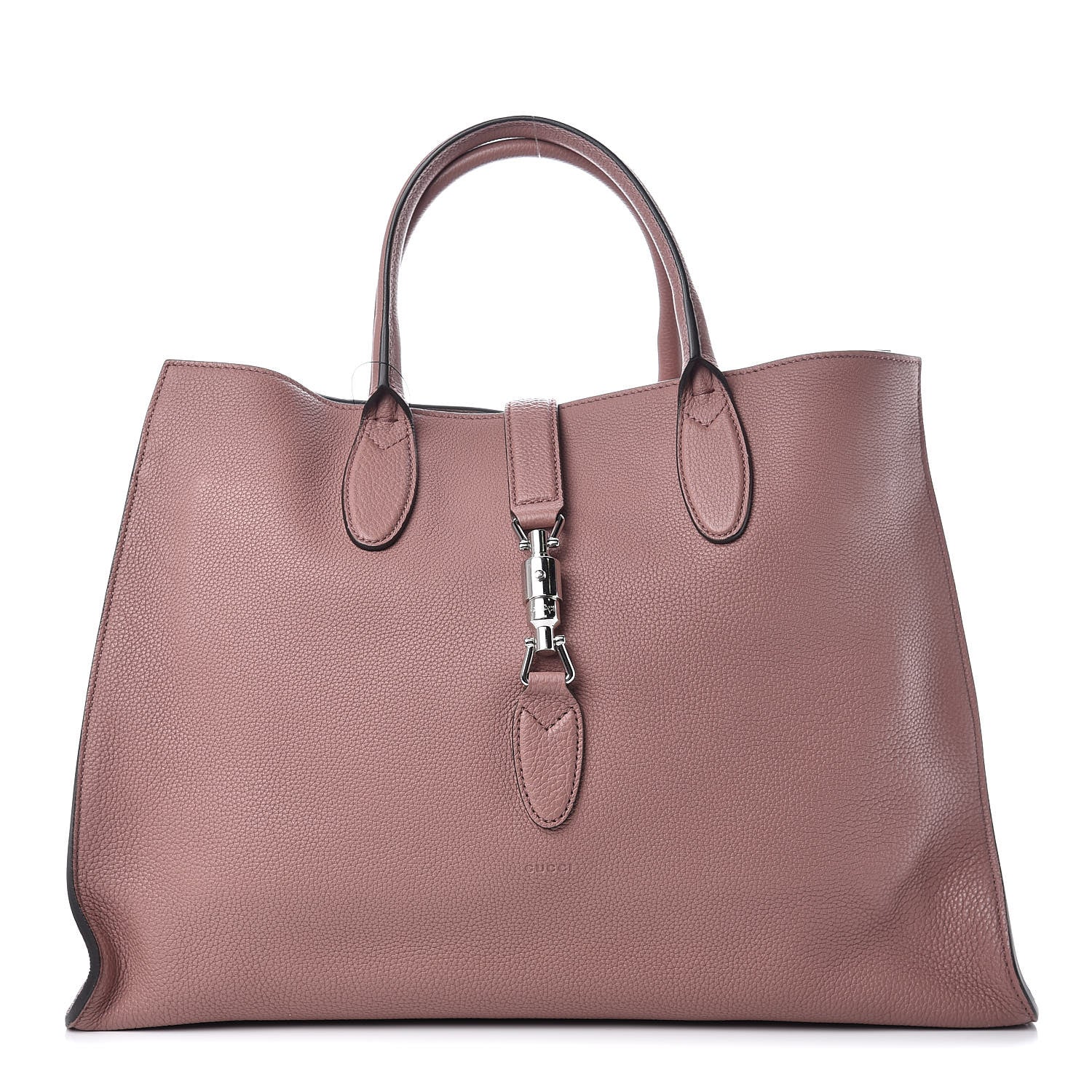 Gucci Soft Calfskin Medium Jackie Top Handle Bag Antique Rose 1 of 9