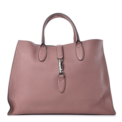 Gucci Soft Calfskin Medium Jackie Top Handle Bag Antique Rose 1 of 9