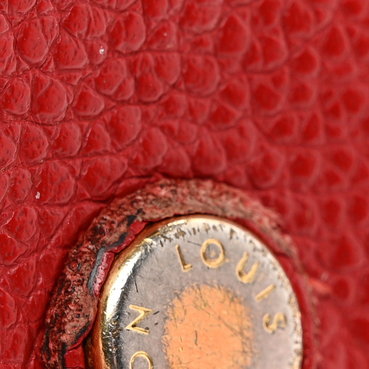 Empreinte Key Pouch Cherry