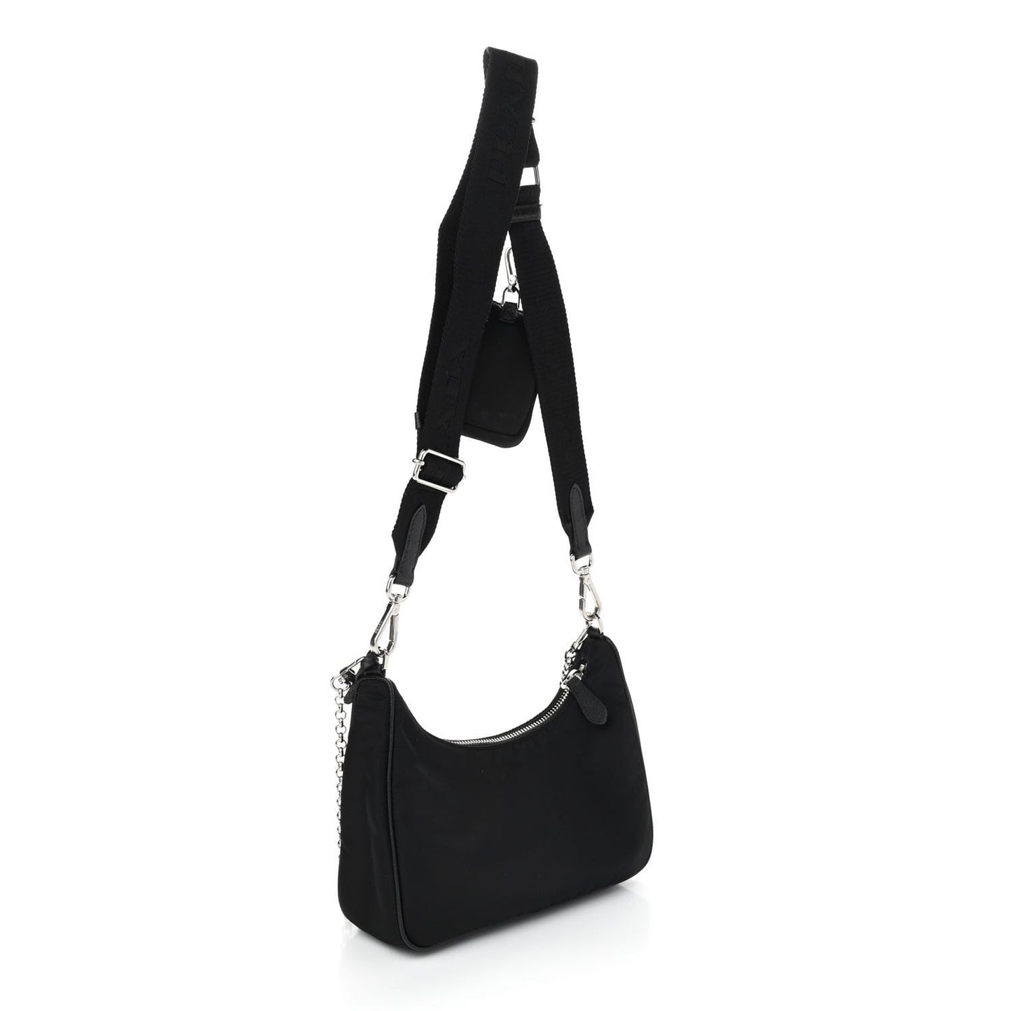 Nylon Re-Edition 2005 Shoulder Bag Black