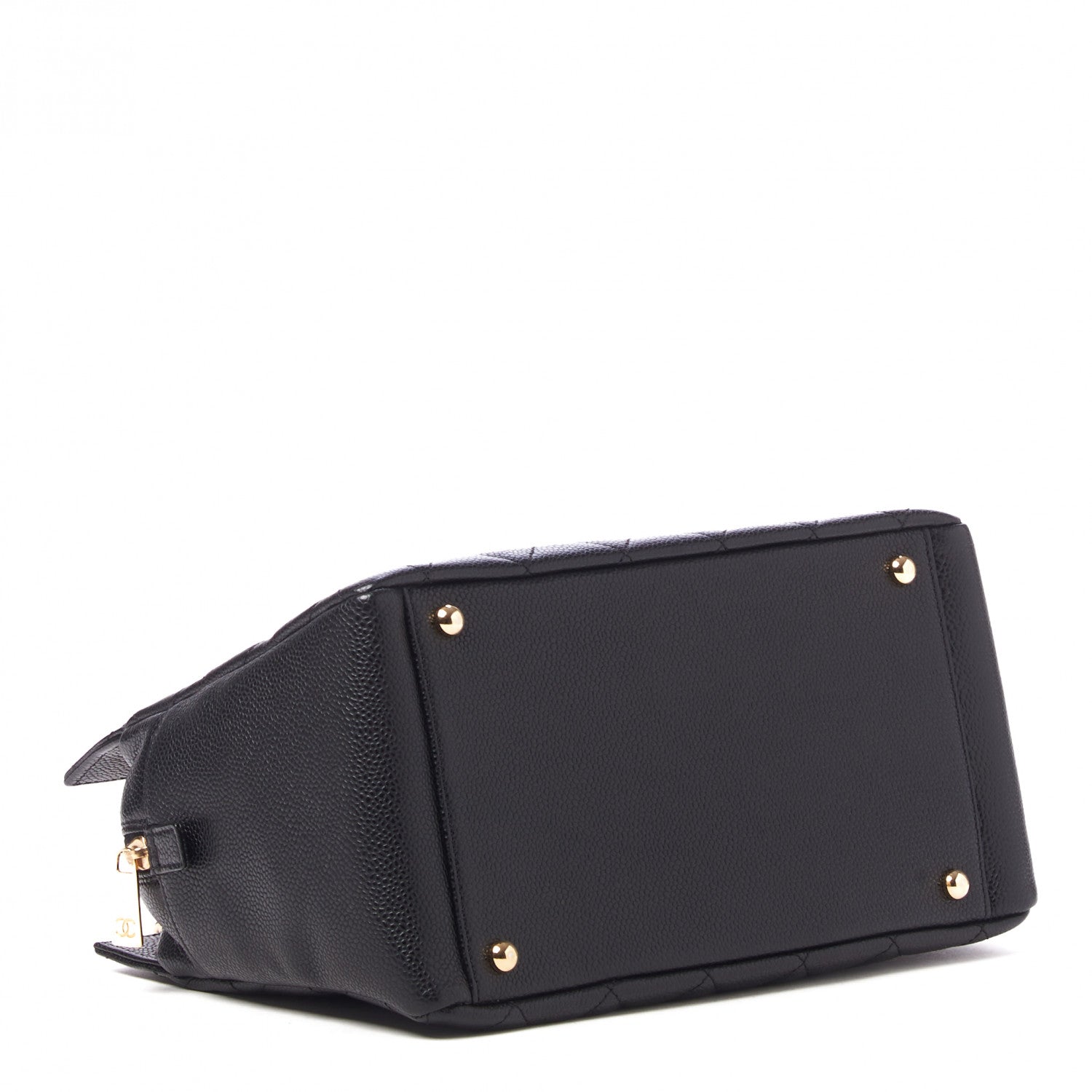 Chanel Caviar Quilted Petit Timeless Tote PTT Black 4 of 9