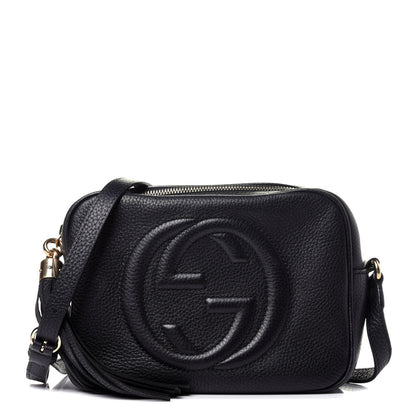 Gucci Pebbled Calfskin Small Soho Disco Bag Black 2 of 21