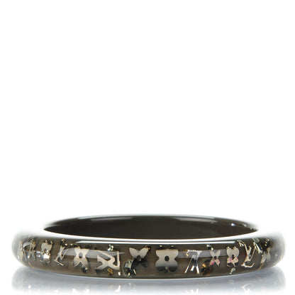 Louis Vuitton Resin Swarovski Small Inclusion Bracelet PM Grey 1 of 5
