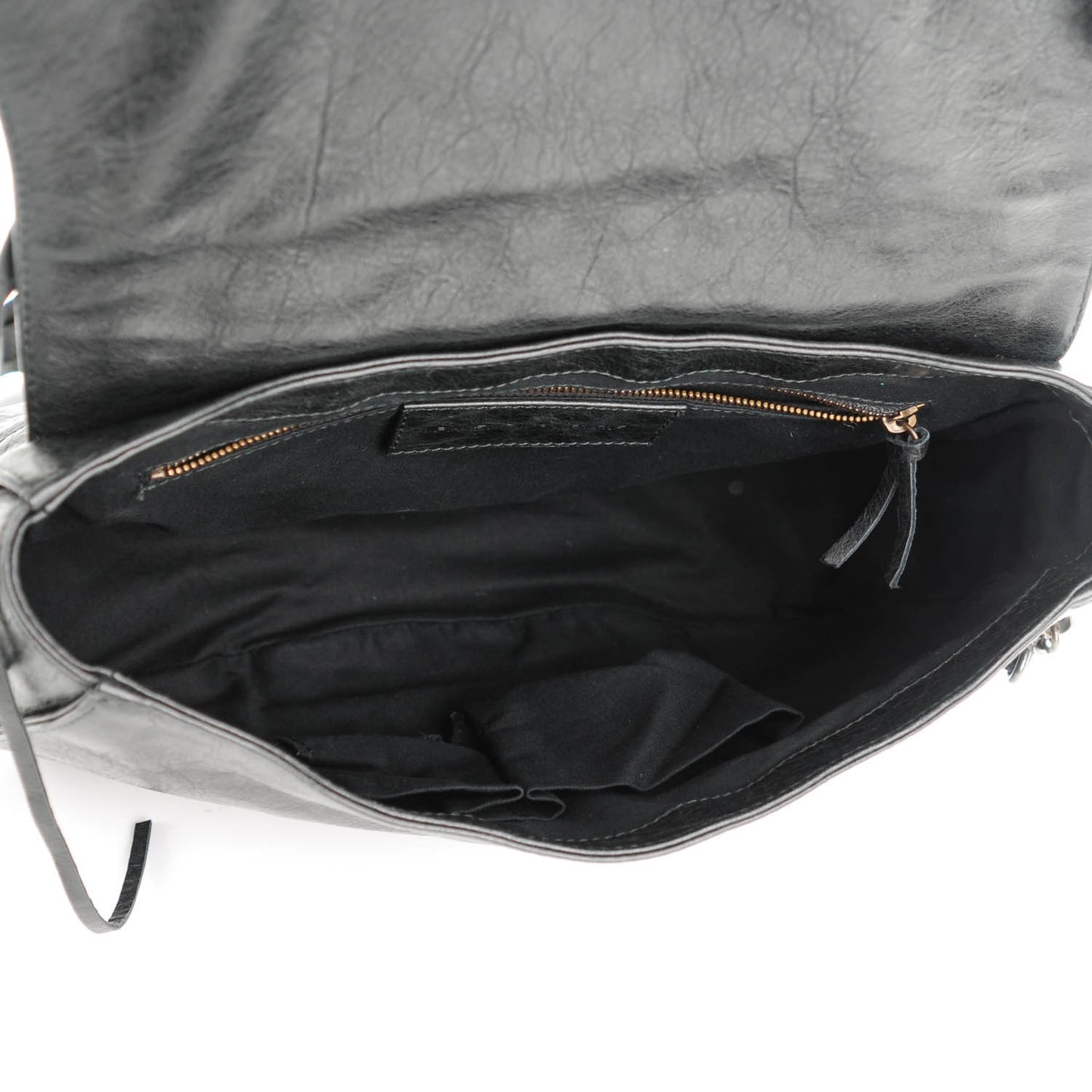 Agneau Classic Hardware Neo Folk Messenger Black