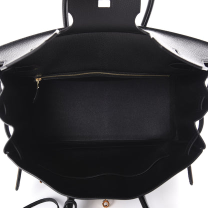 Hermes Togo Birkin 35 Black 5 of 12