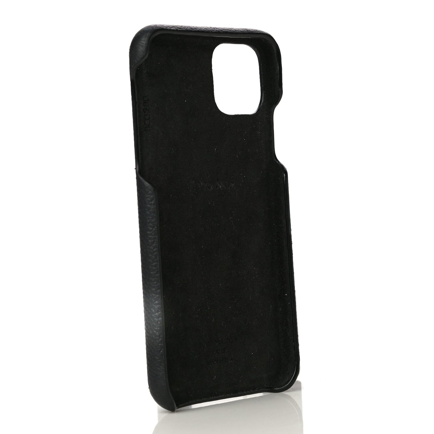 Monogram iPhone 11 Pro Max Bumper Black