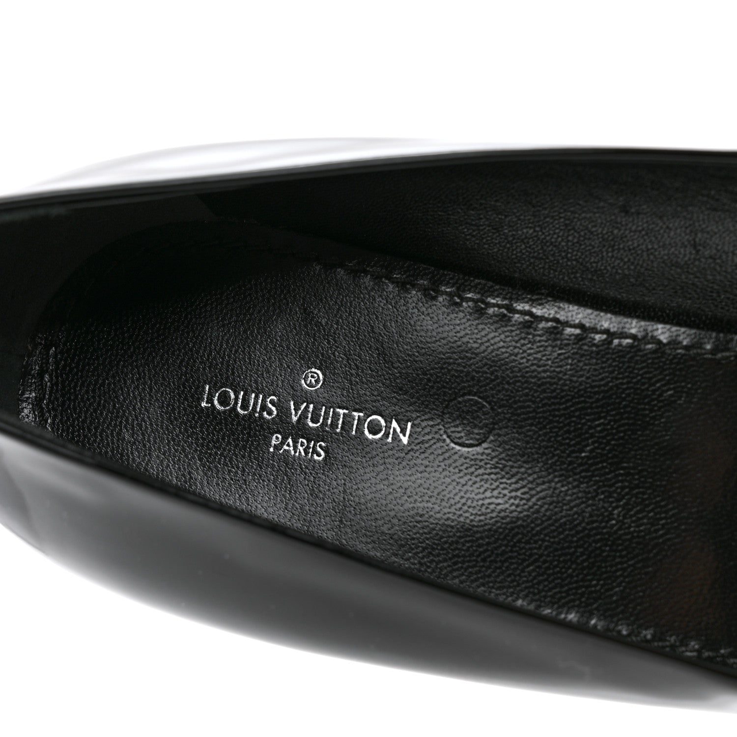Louis Vuitton Patent Calfskin Madeleine Pumps 38 Black 8 of 9