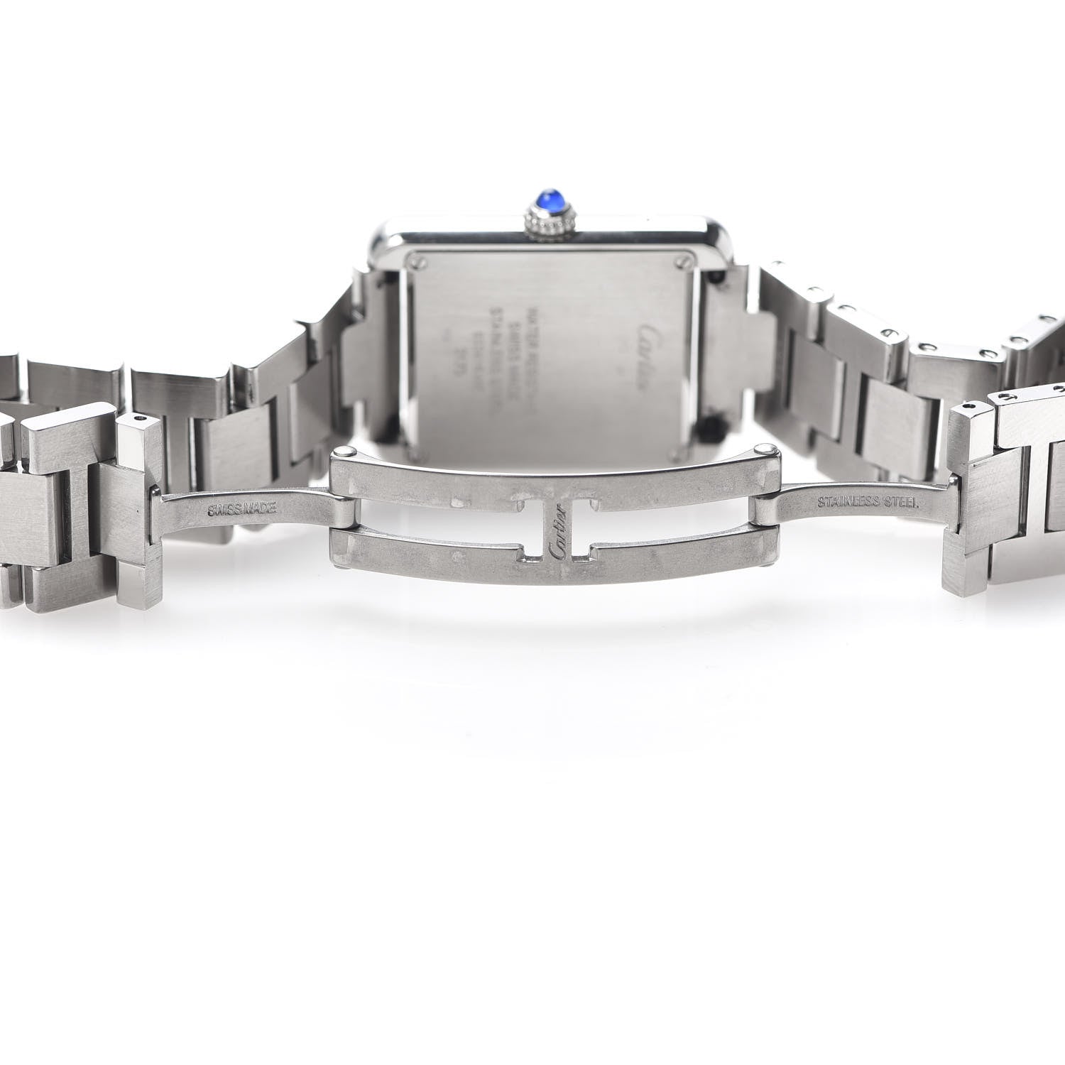 Cartier Stainless Steel 24mm Tank Solo Quartz Watch 6 of 7