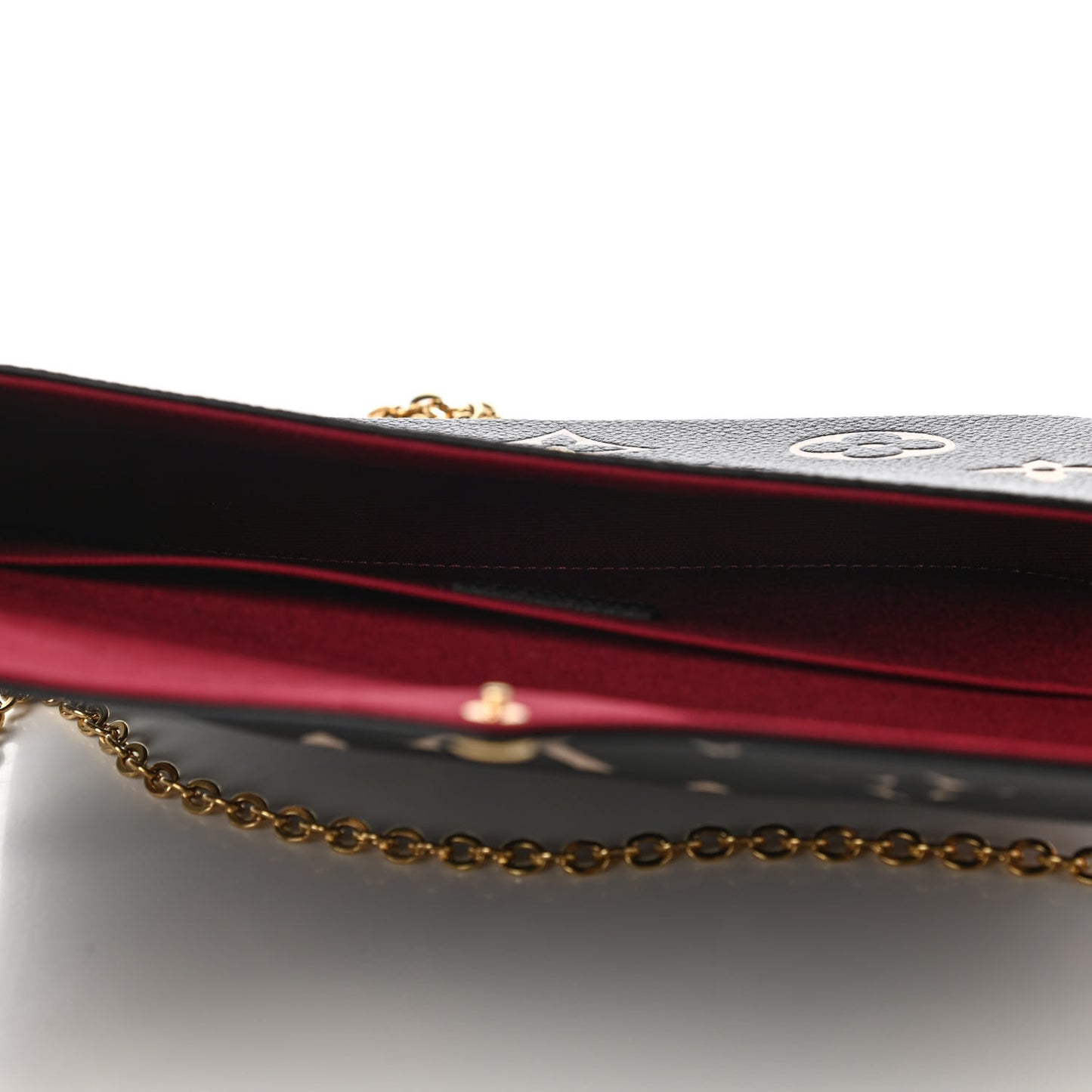 Empreinte Monogram Giant Felicie Pochette Black Beige