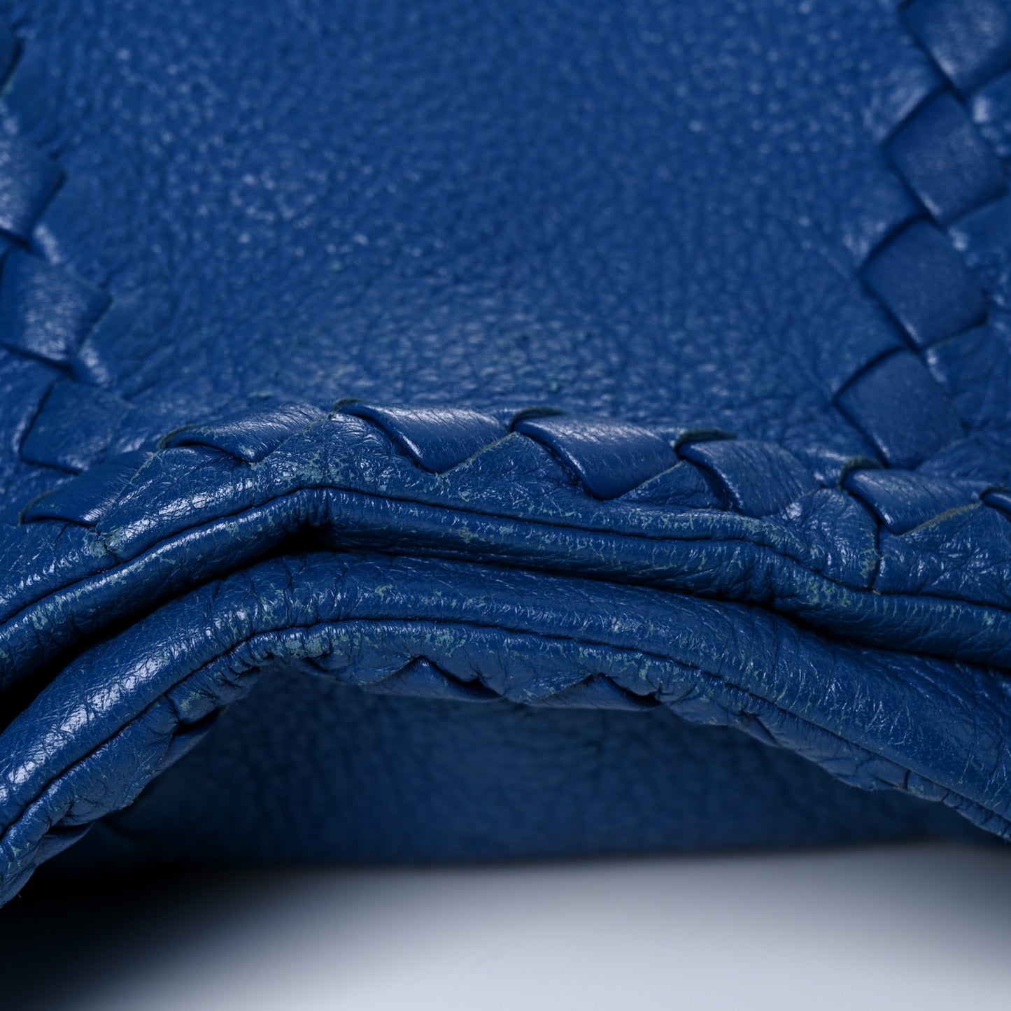 Cervo Deerskin Large Hobo Signal Blue