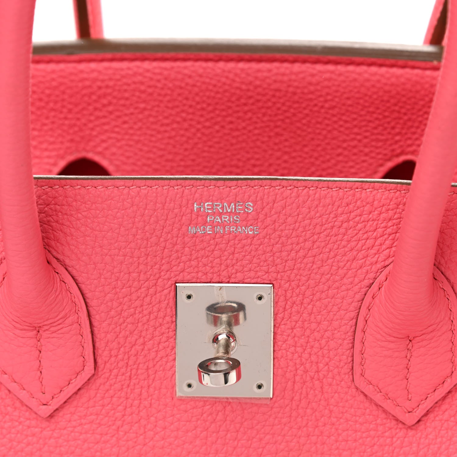 Hermes Togo Birkin 35 Rose Lipstick 6 of 12