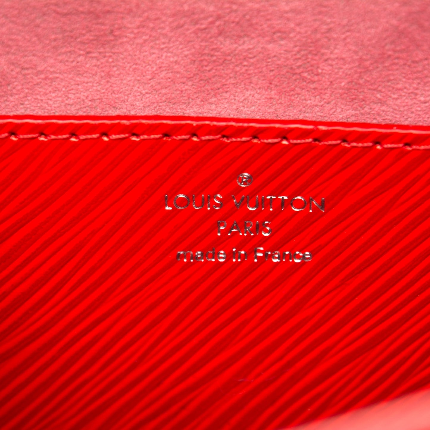 Epi Twist Shoulder Bag MM Coquelicot