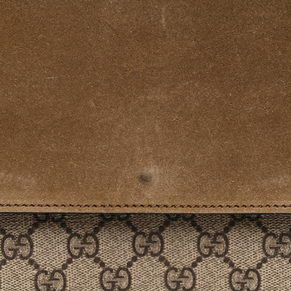 Gucci GG Supreme Monogram Medium Dionysus Shoulder Bag Taupe 12 of 14