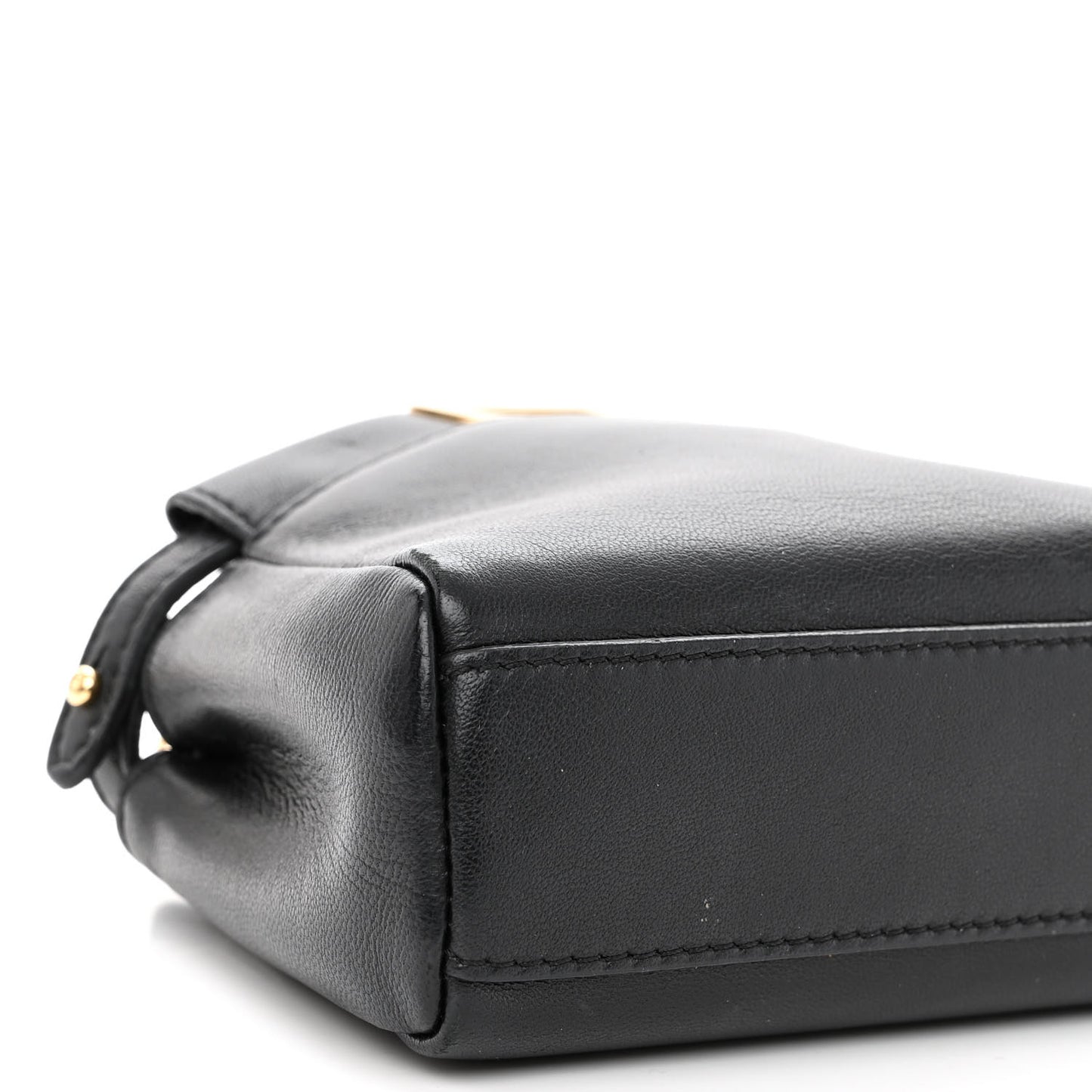 Nappa Micro Peekaboo Iconic Satchel Black