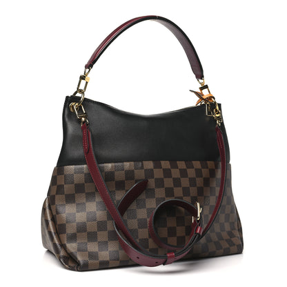 Louis Vuitton Damier Ebene Calfskin Maida Black 3 of 9