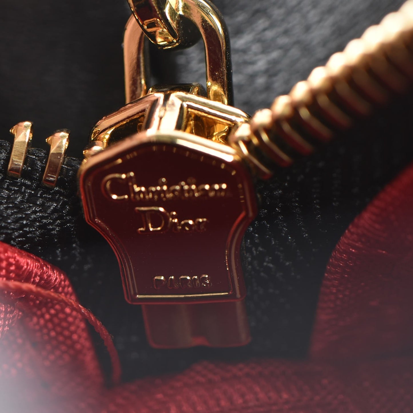 Lambskin Cannage Medium Lady Dior Black