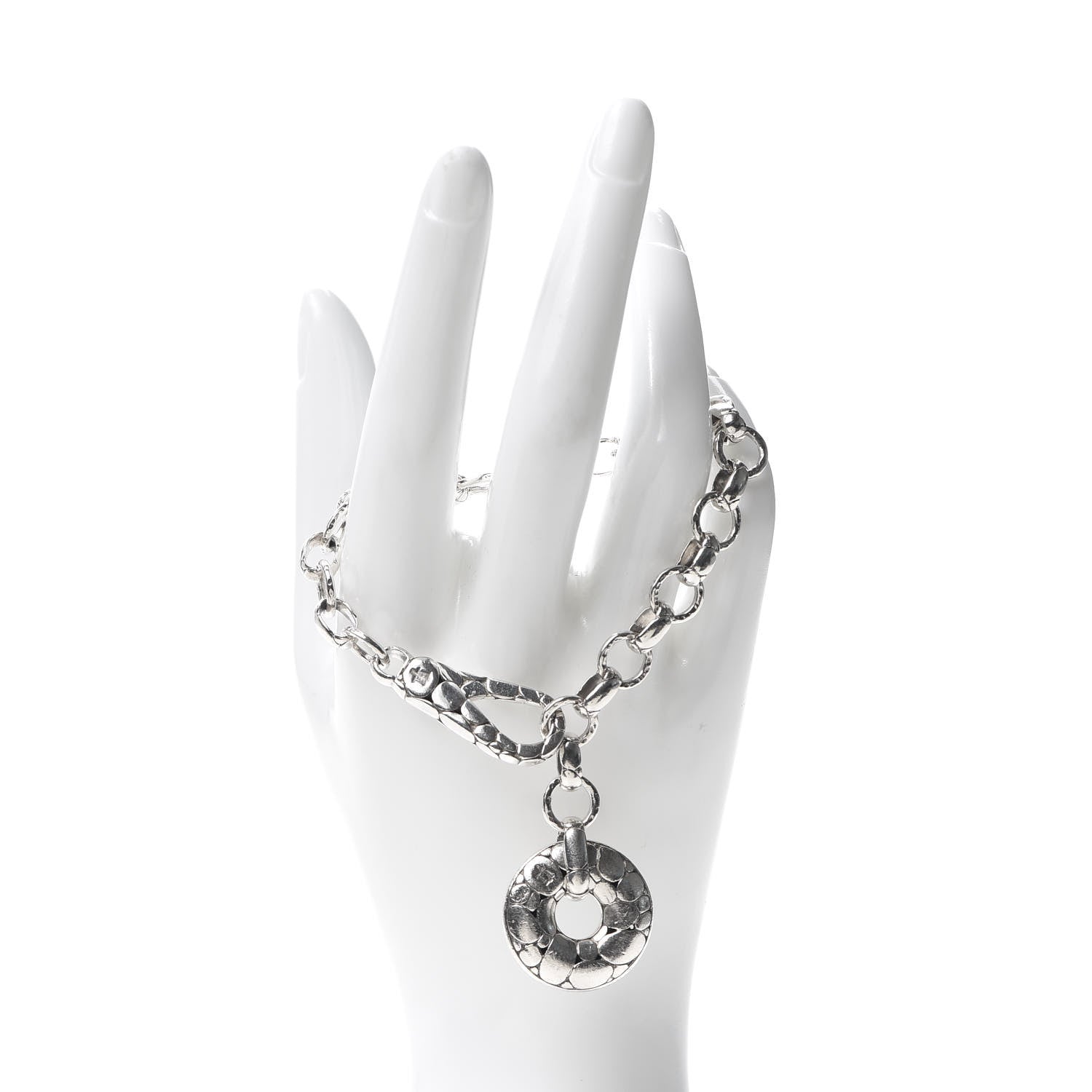 John Hardy Sterling Silver Kali Link Charm Bracelet 2 of 5