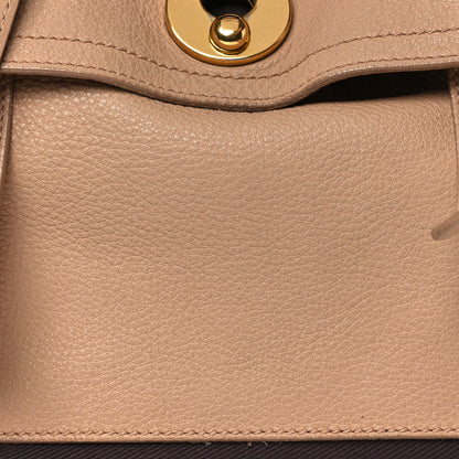 Saint Laurent Calfskin Canvas Small Muse Two Beige 8 of 15