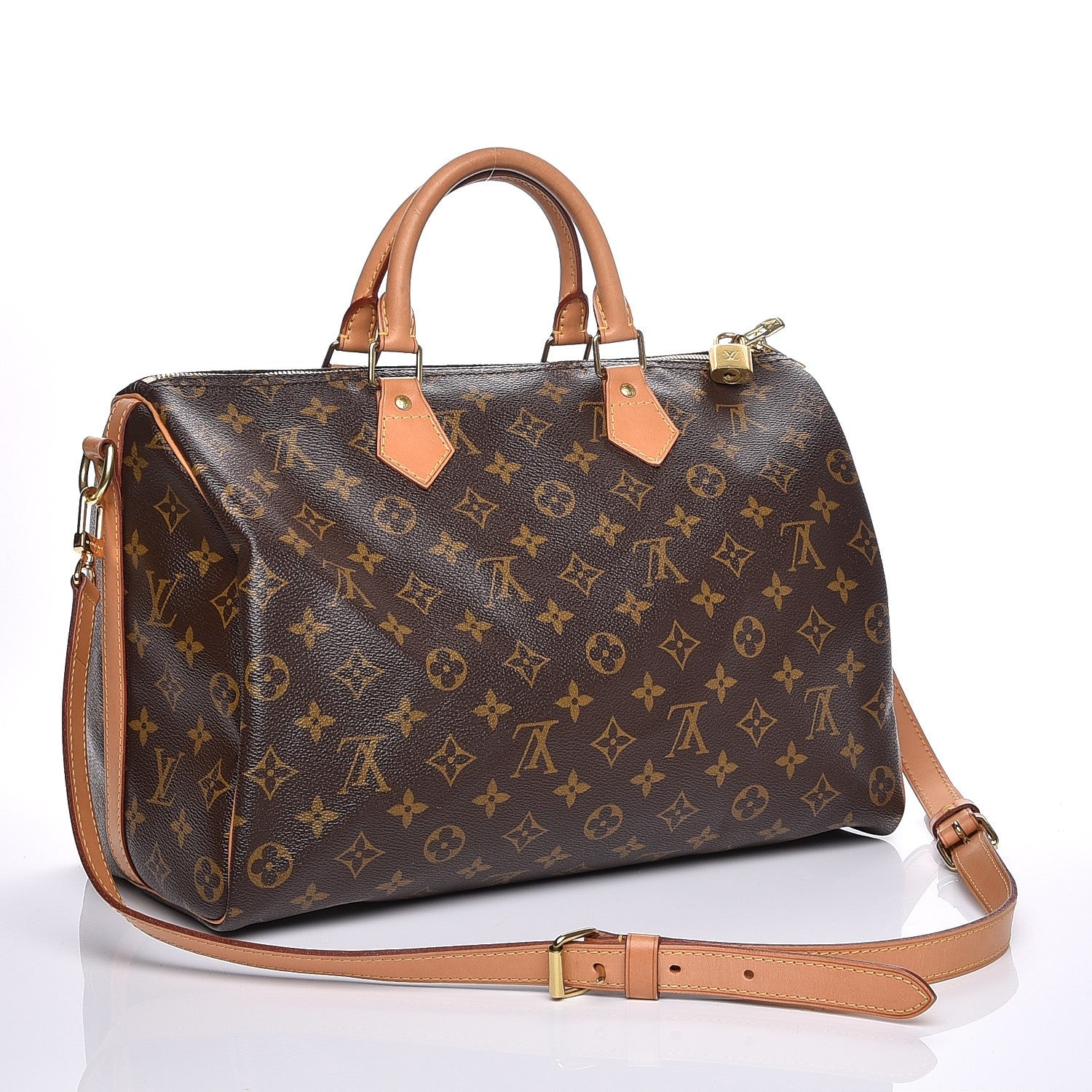 Louis Vuitton Monogram Speedy Bandouliere 35 4 of 10