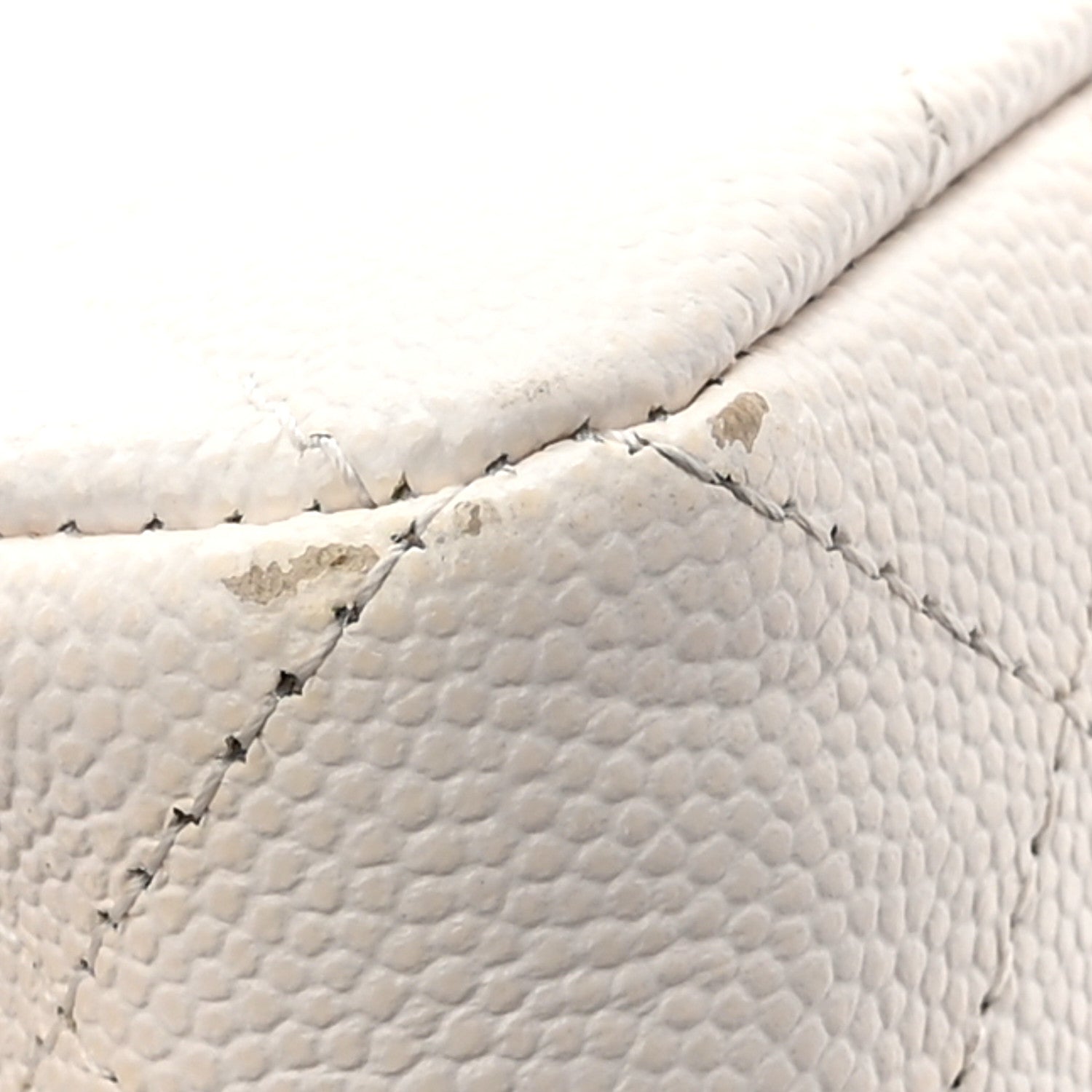 Chanel Caviar Quilted Small Double Flap White 12 of 13