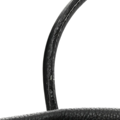 Louis Vuitton Cuir Orfevre Veau Cachemire Tote W GM Black 10 of 14