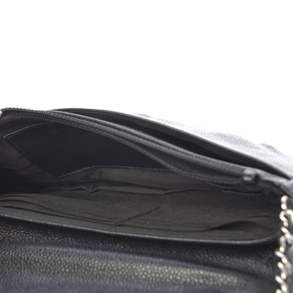 Chanel Caviar Half Moon Wallet On Chain WOC Black 9 of 10