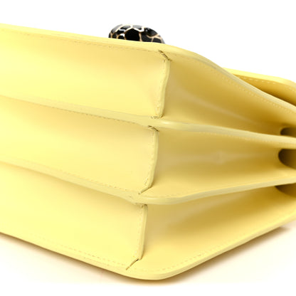 Bulgari Calfskin Serpenti Forever Top Handle Light Yellow 11 of 11