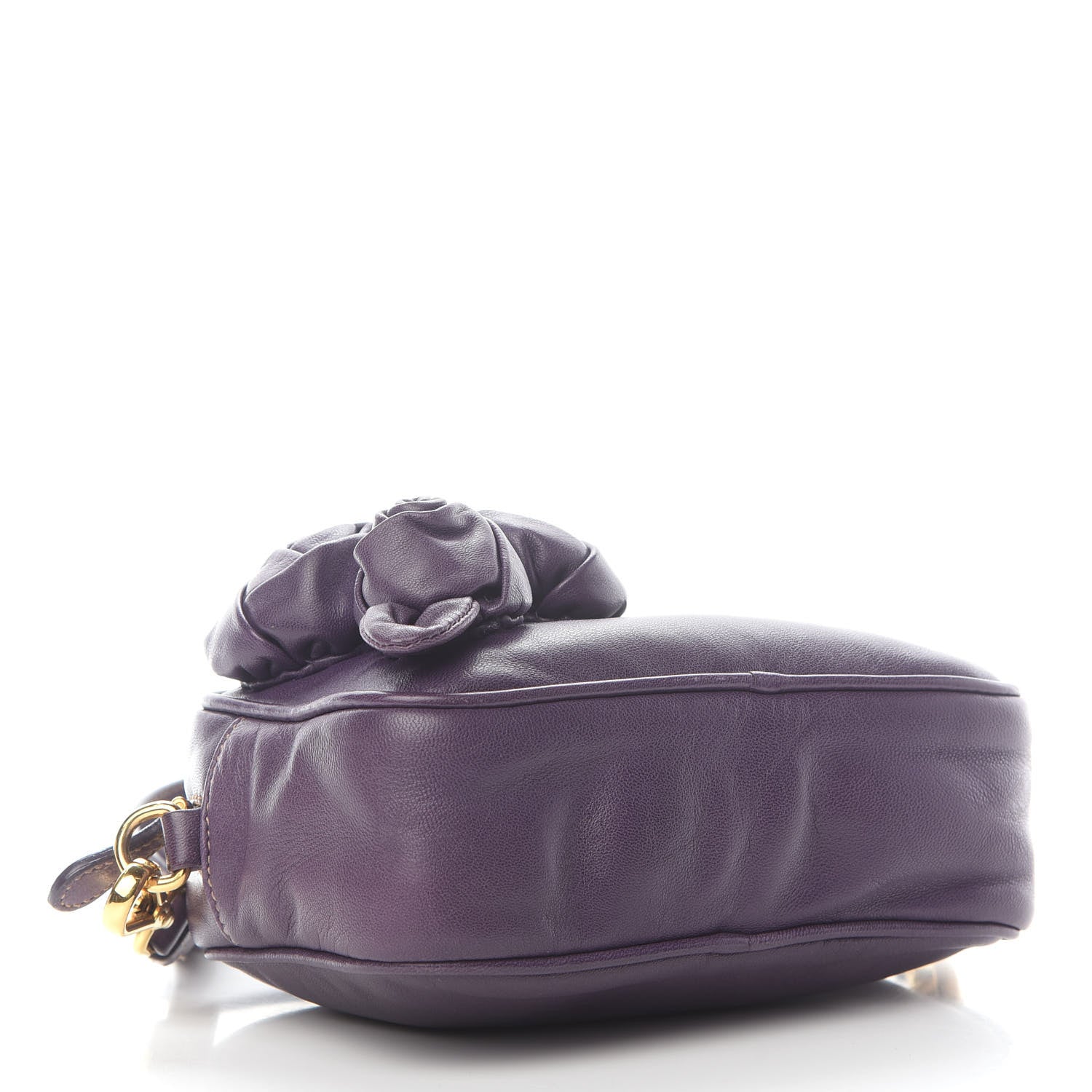 Prada Nappa Rosette Crossbody Clutch Viola 4 of 11