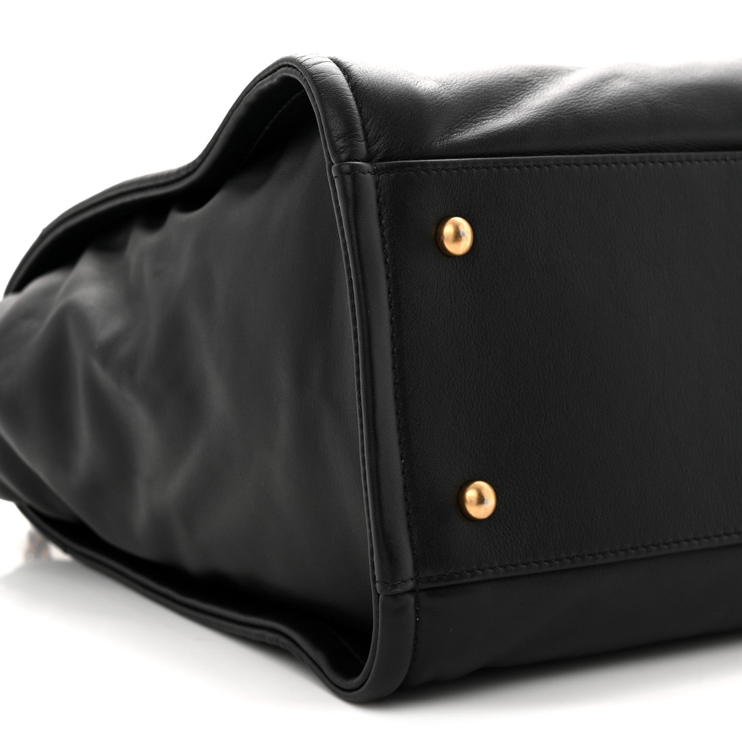 Chanel Calfskin Small Deauville Tote Black 10 of 11