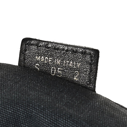 Burberry Calfskin Nova Check Trim Shoulder Bag Black 7 of 14