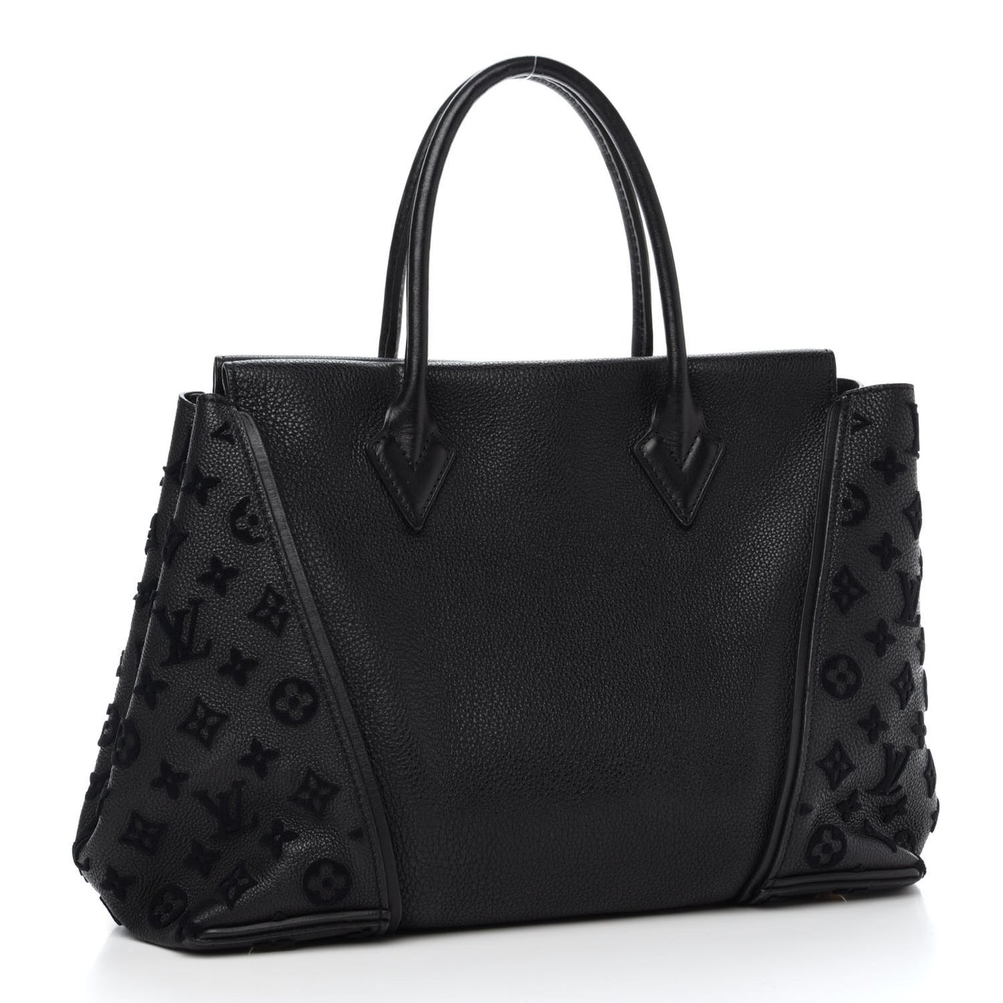 Veau Cachemire Tote W PM Black