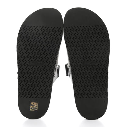 Hermes Calfskin Mens Chypre Sandals 44 Black 5 of 10