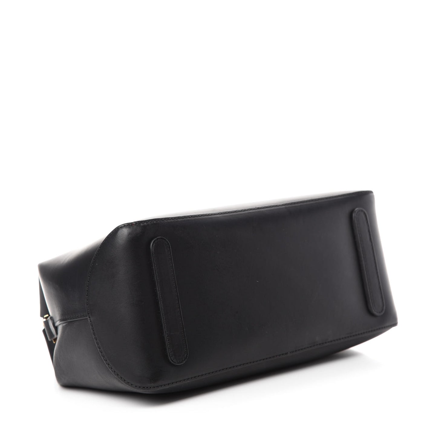 Calfskin Mini Travel Crossbody Bag Black Flamma