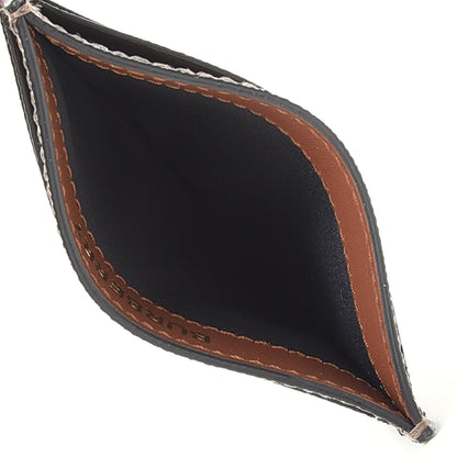 Burberry E-Canvas Monogram Card Case Bridle Brown 5 of 6