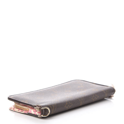 Louis Vuitton Monogram Leopard Insolite Wallet Blanc Corail 4 of 11