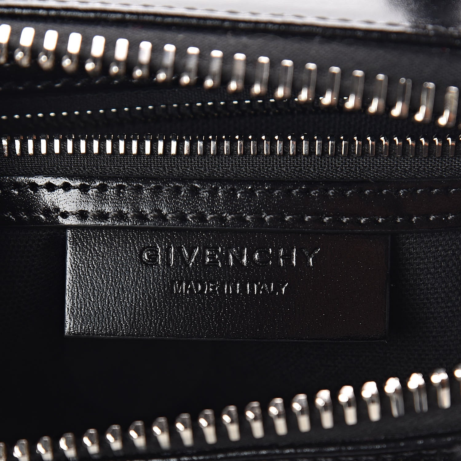 Givenchy Shiny Lord Calfskin Mini Antigona Black 6 of 9