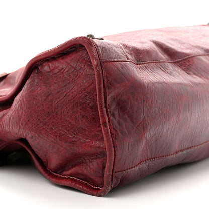 Balenciaga Agneau Classic Hardware City Dark Wine 10 of 18
