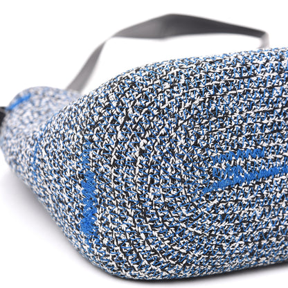 Balenciaga Tweed Toggle Convertible Tote Bleu 8 of 11
