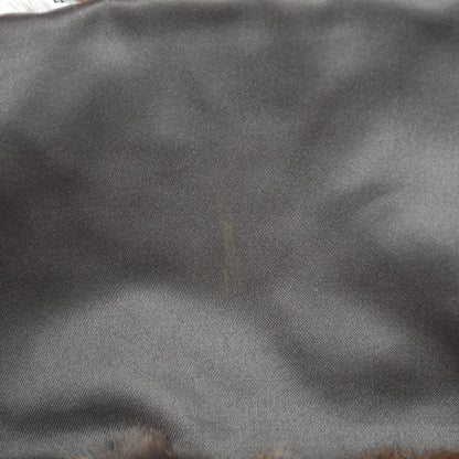 Fendi Rabbit Fur Crystal Baguette 6 of 9