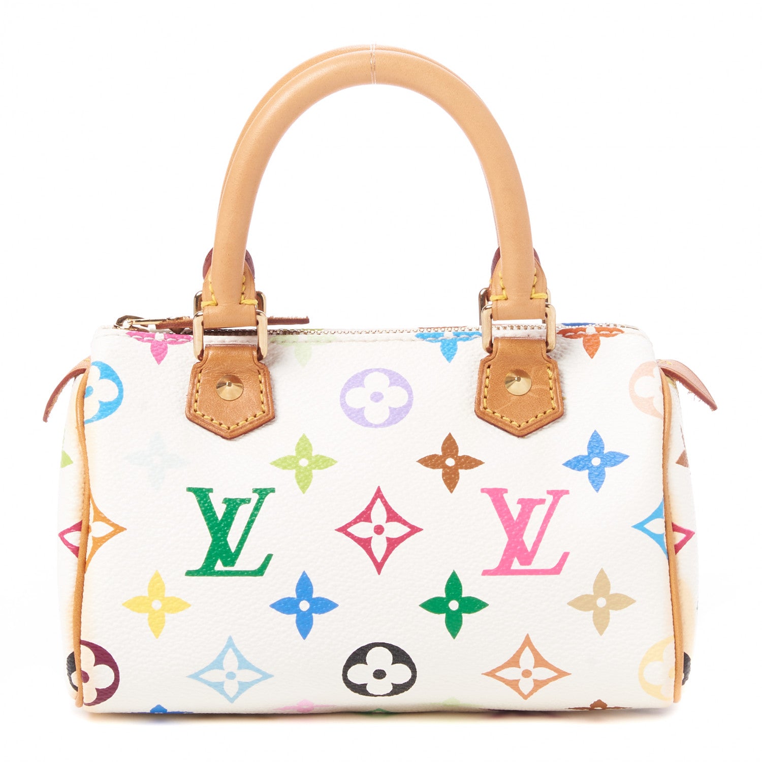 Louis Vuitton Monogram Multicolor Mini Sac HL Speedy White 1 of 8