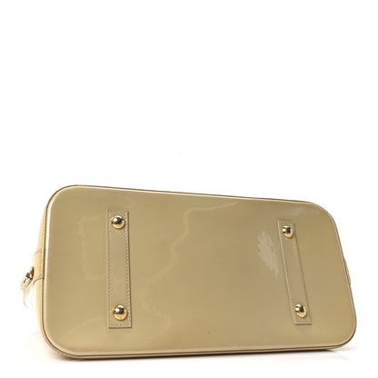 Louis Vuitton Vernis Alma GM Blanc Corail 4 of 9