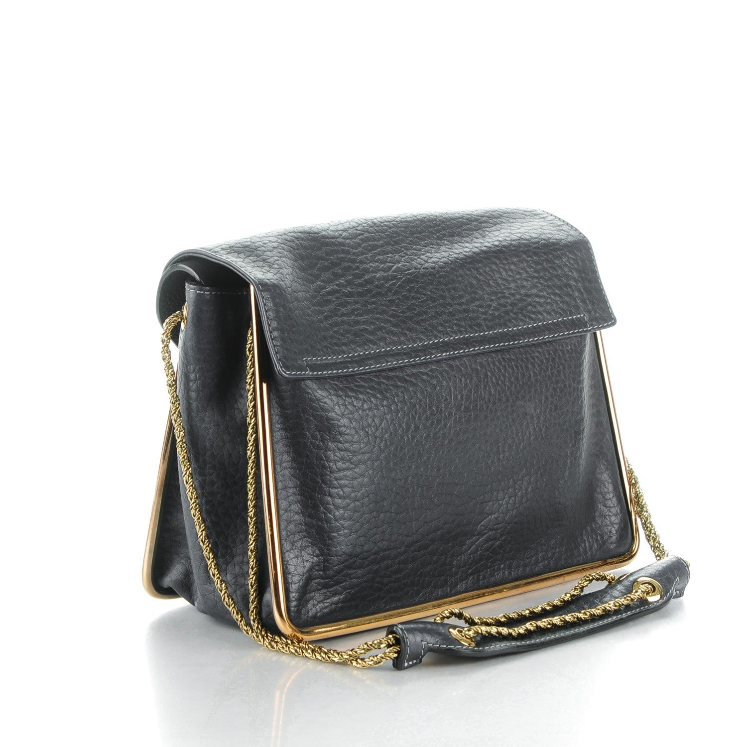 Chloe Grained Calfskin Medium Sally Flap Bag 3 of 8