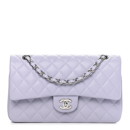 Chanel Caviar Quilted Medium Double Flap Light Purple 1 of 9